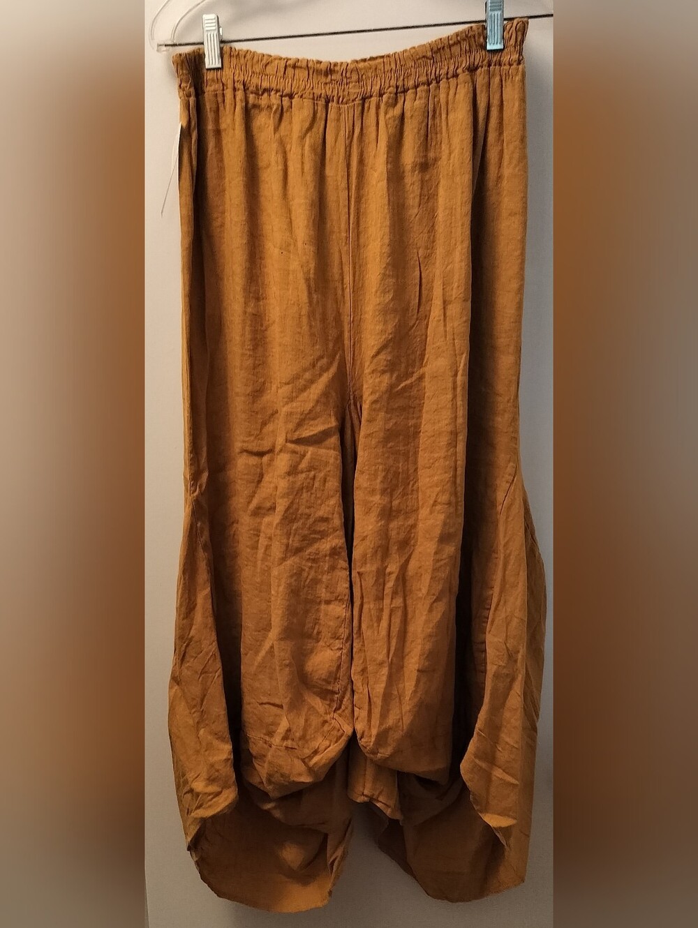 Golden Cognac Women's Boho Balloon Skirt